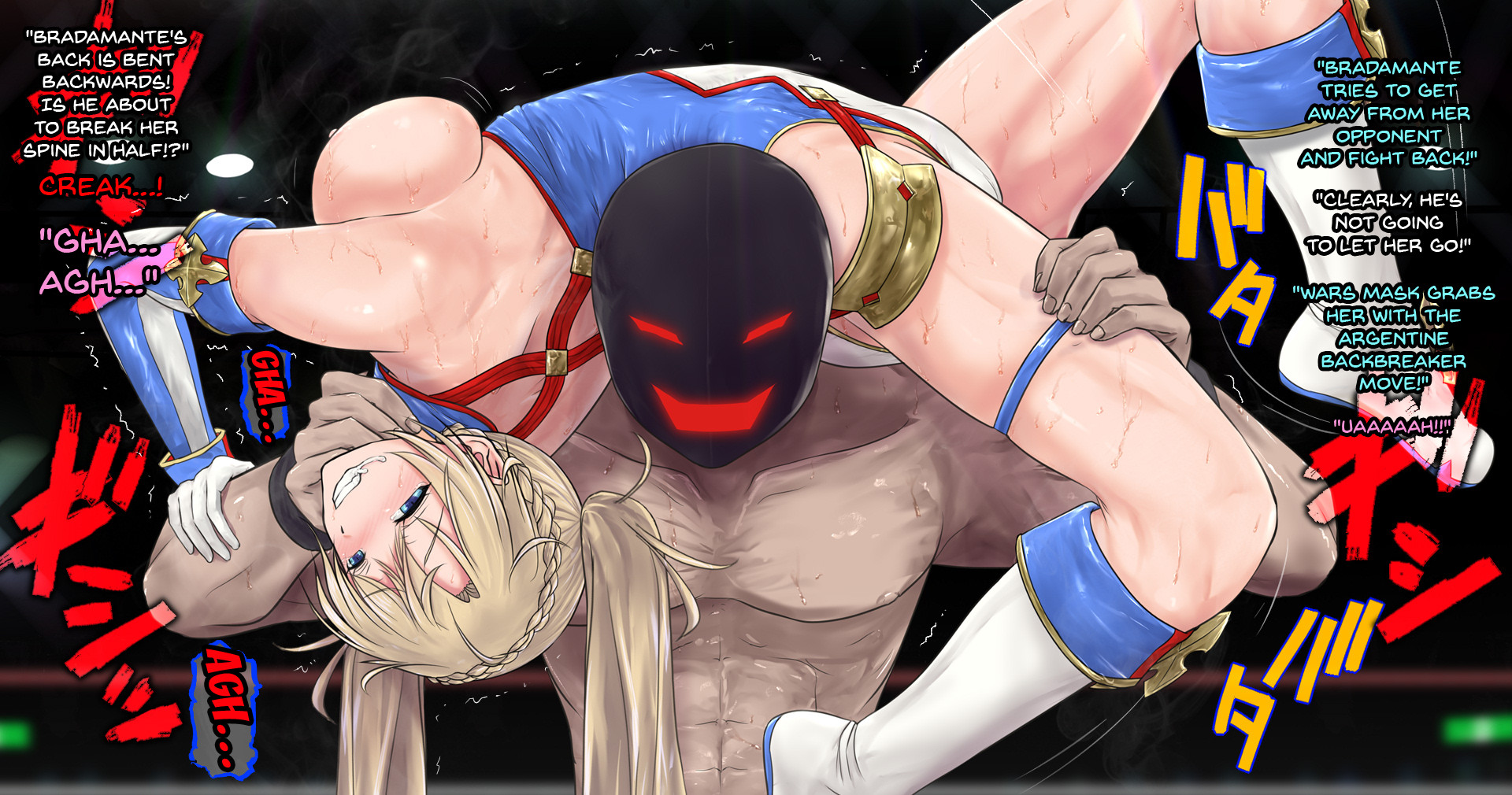 Hentai Manga Comic-Bradamante VS Wars Mask Battle Fuck Colosseum-Read-30